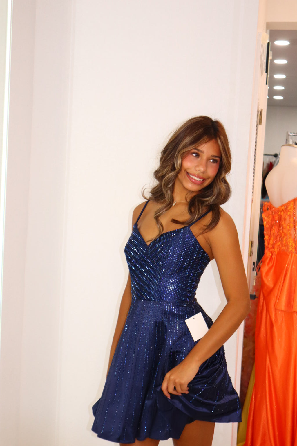 Ladivine CD2422 Navy Blue(2)