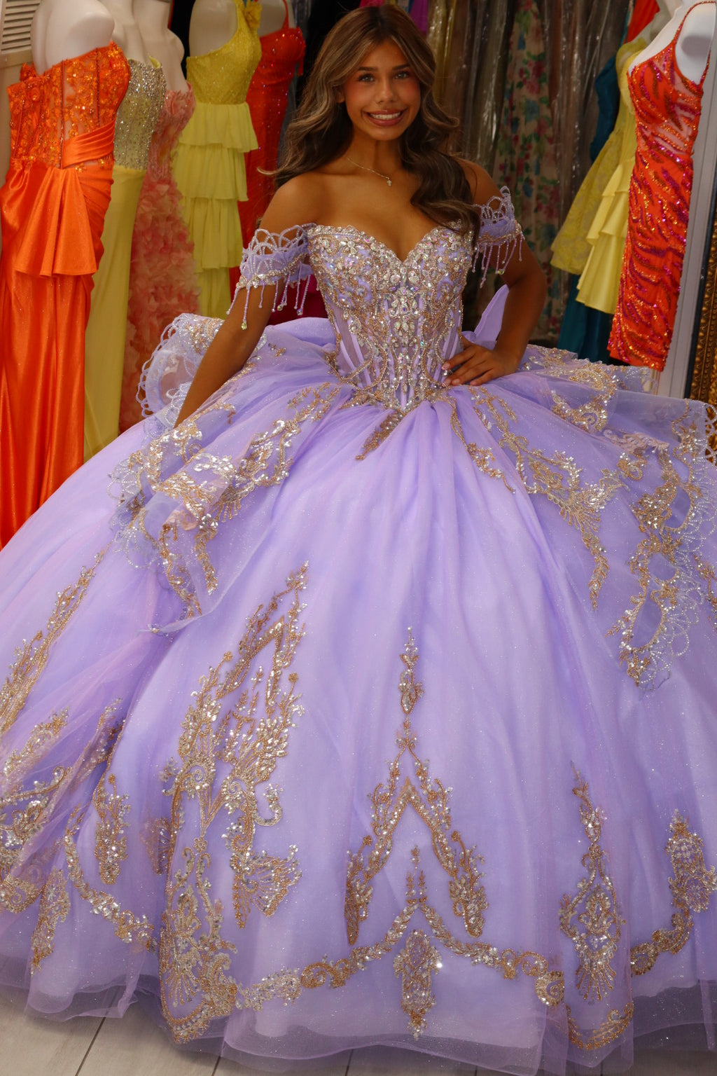 Ariana Vara PR30226 Lavender/Light Gold (8)