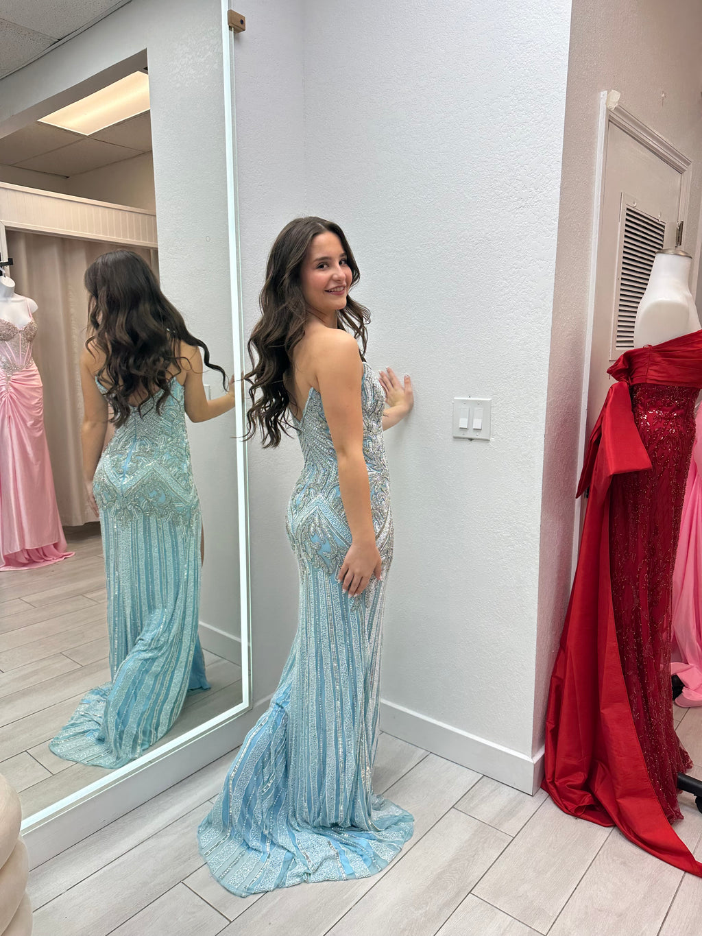 Jovani 49248 (6) Light Blue/Silver