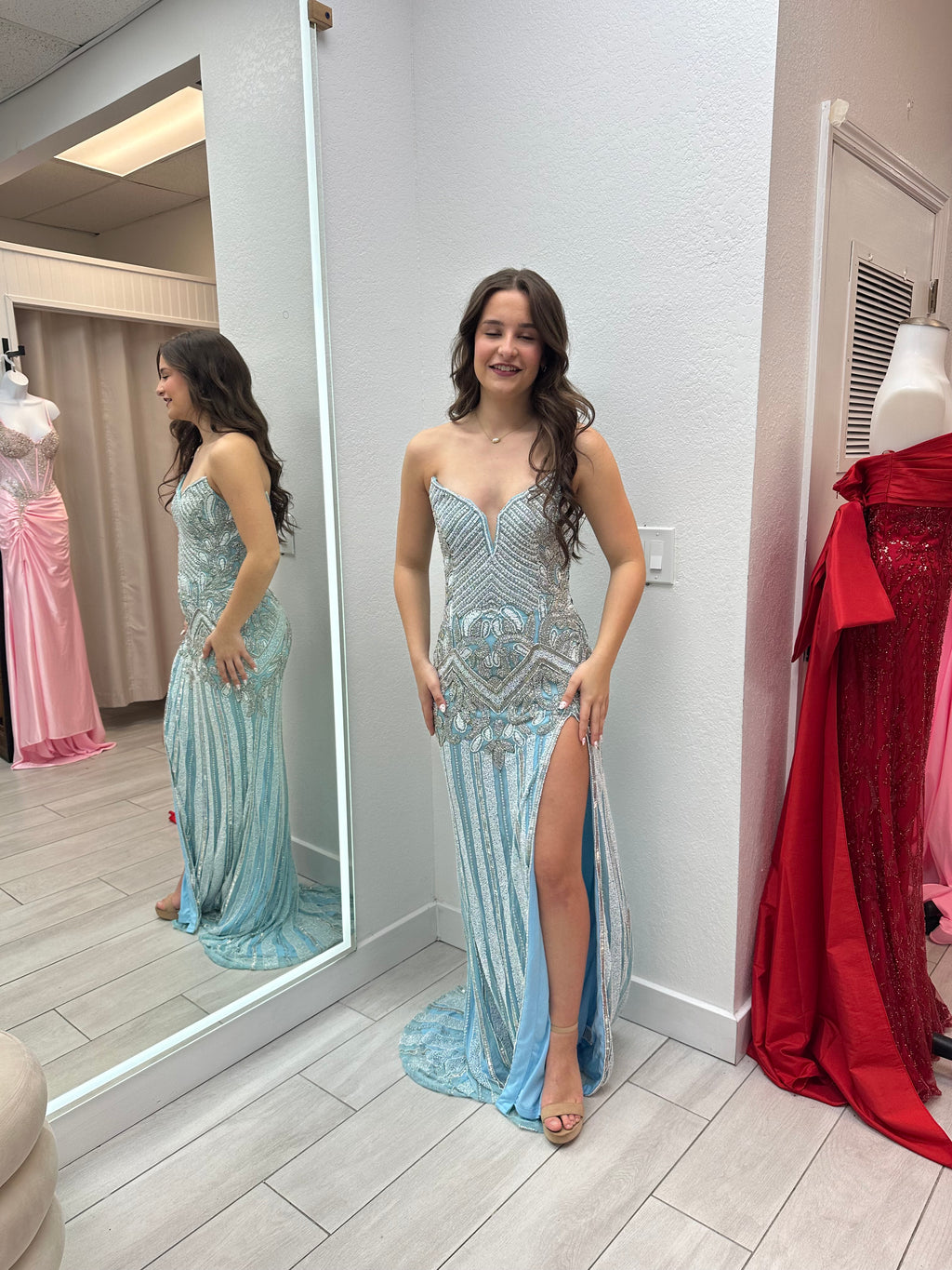 Jovani 49248 (6) Light Blue/Silver