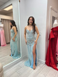 Jovani 49248 (6) Light Blue/Silver