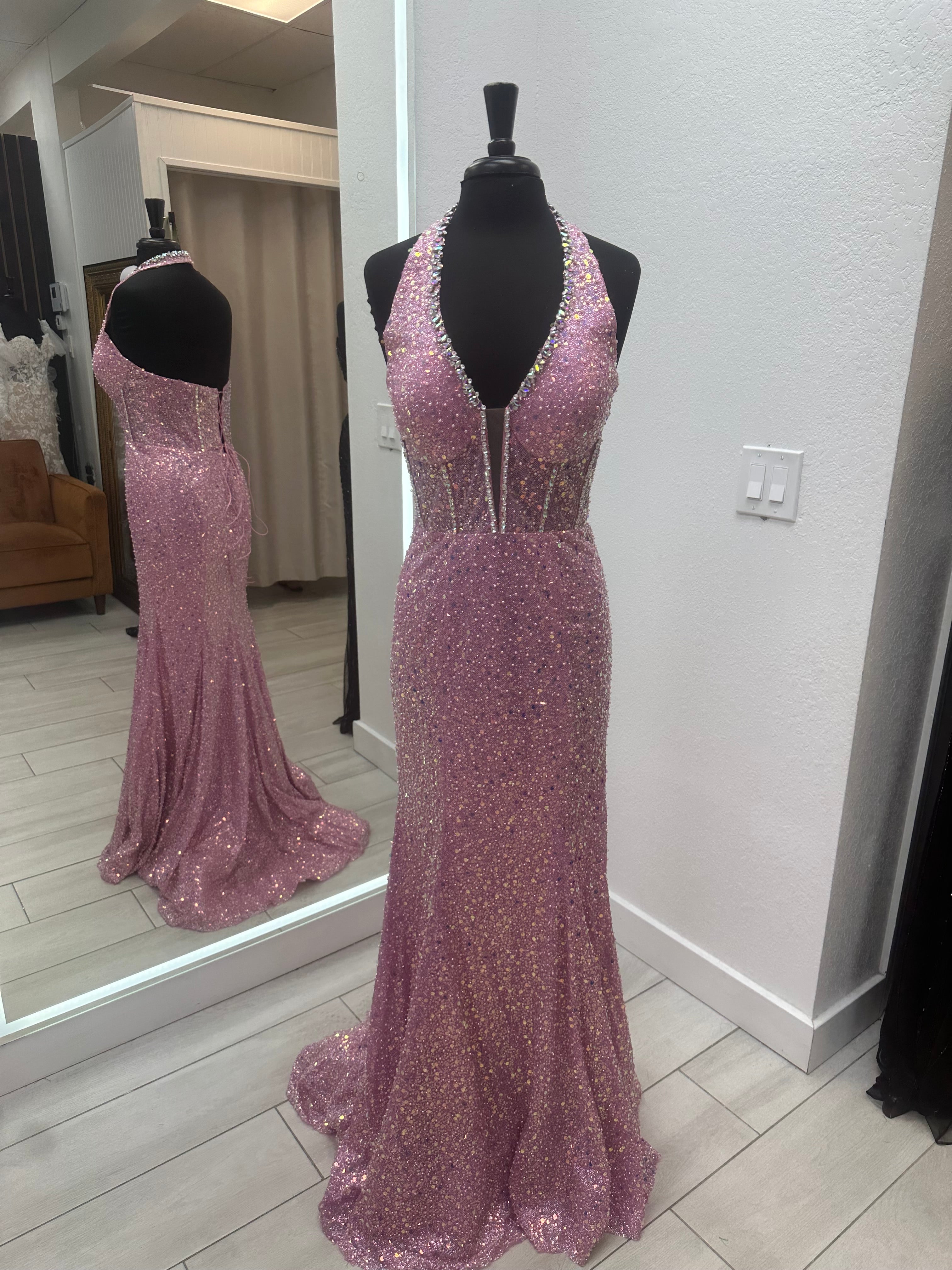 Jovani D5302 (12) Rose (Copy)