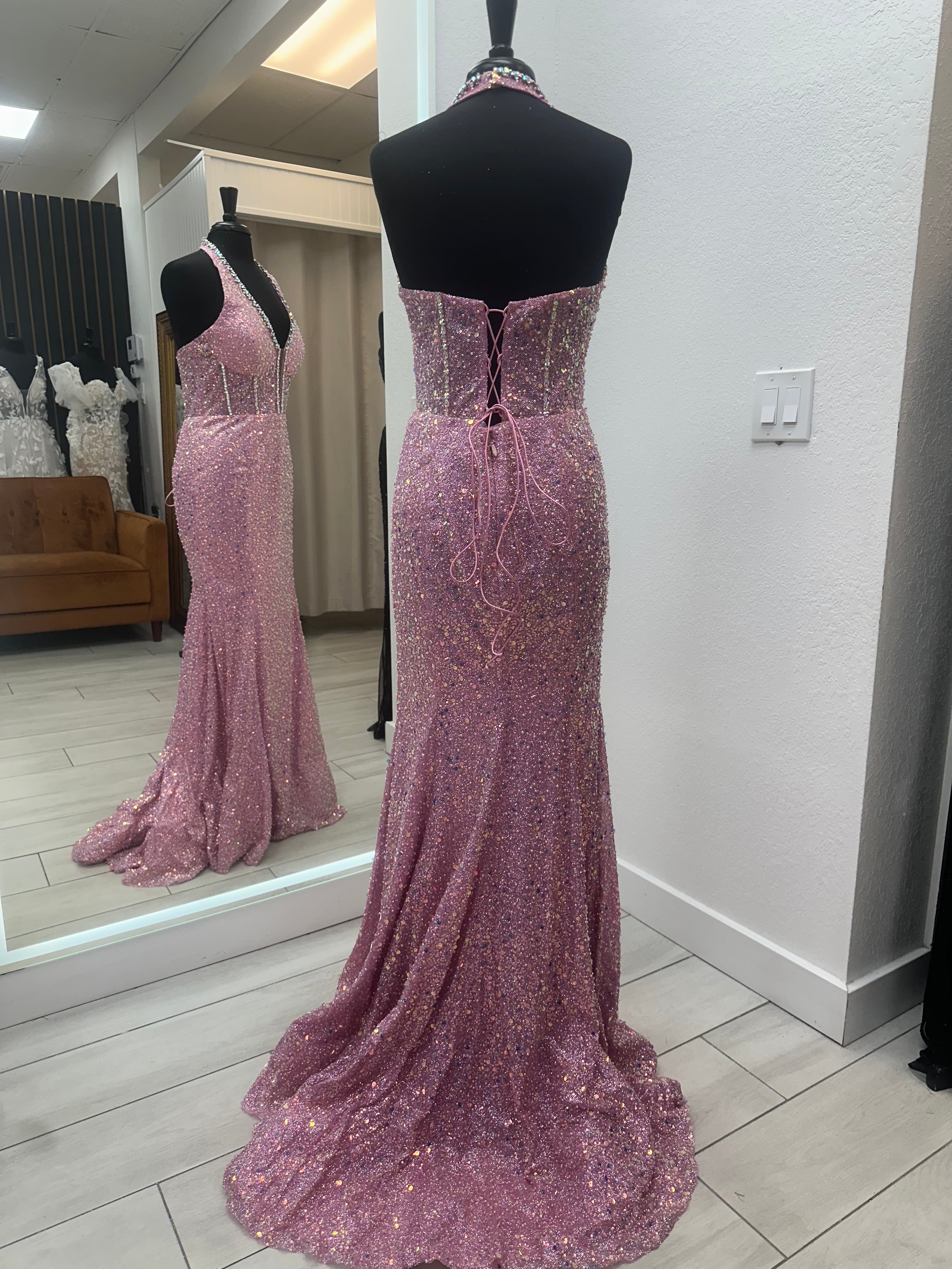Jovani D5302 (12) Rose (Copy)